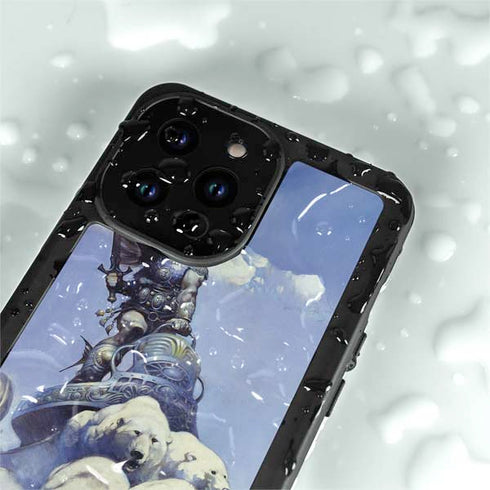 Sliver Warrior by Frazetta iPhone 15 Pro Waterproof Case
